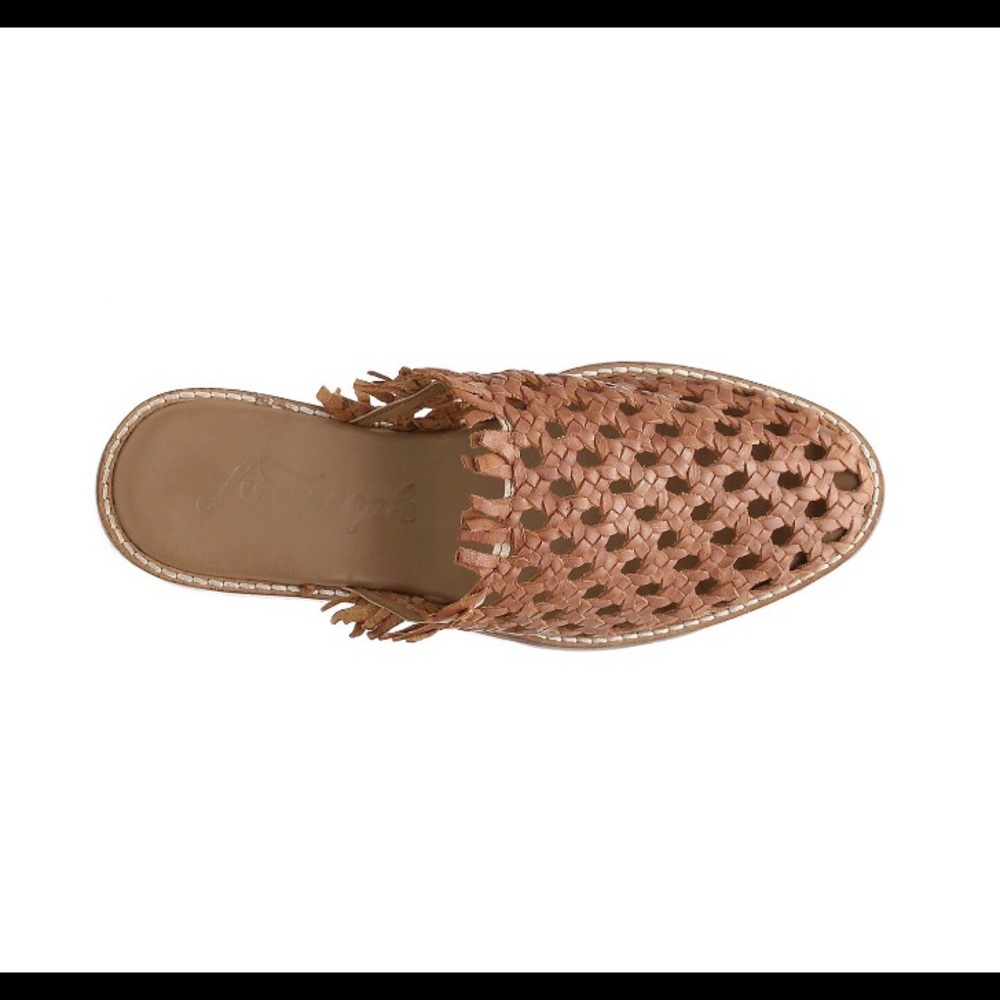 SOLD New Free People Mirage woven leather mule - Picture 6 of 7